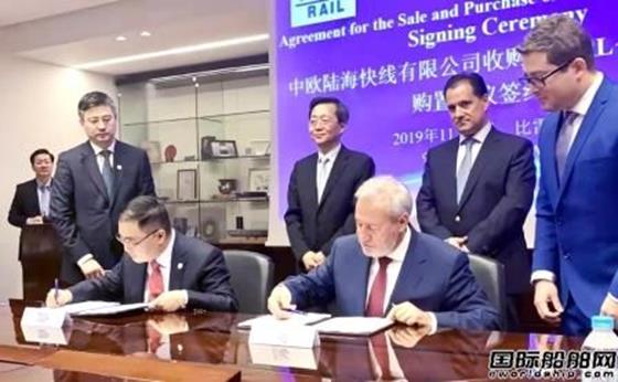 说明: 中远海运收购希腊铁路公司60%股权 说明: 中远海运收购希腊铁路公司60%股权
